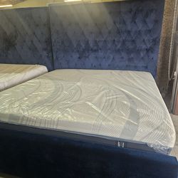 Cama King Con Colchones tempurpedic adapt $550