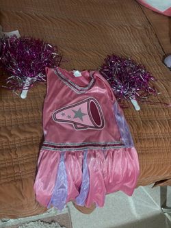 Cheerleader with Pom poms