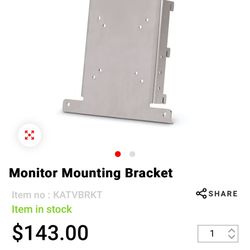 Snap On Hutch Monitor Mount 