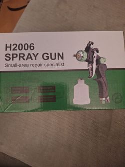 Mini HVLP gravity spray gun