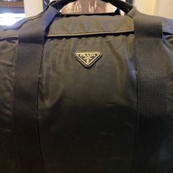 Prada Authentic Large Duffel Bag