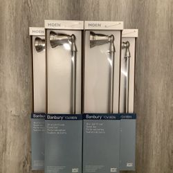 Moen Banbury 18” Towel Bar – Spot Resist Brushed Nickel