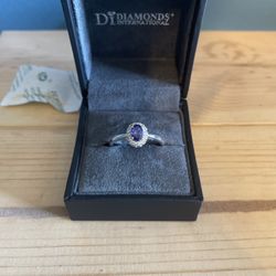 Diamonds International Tanzanite Ring Size 7 Never Worn