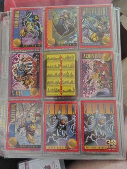 Binder of cards