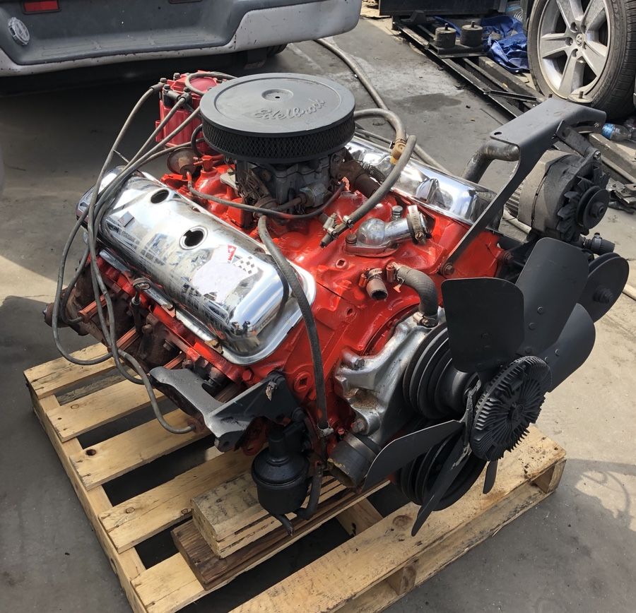 Chevy Big Block 396 402 BBC engine 68-72 chevelle