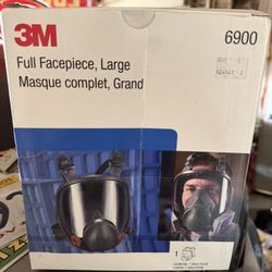 3M Full Face Respirator Large