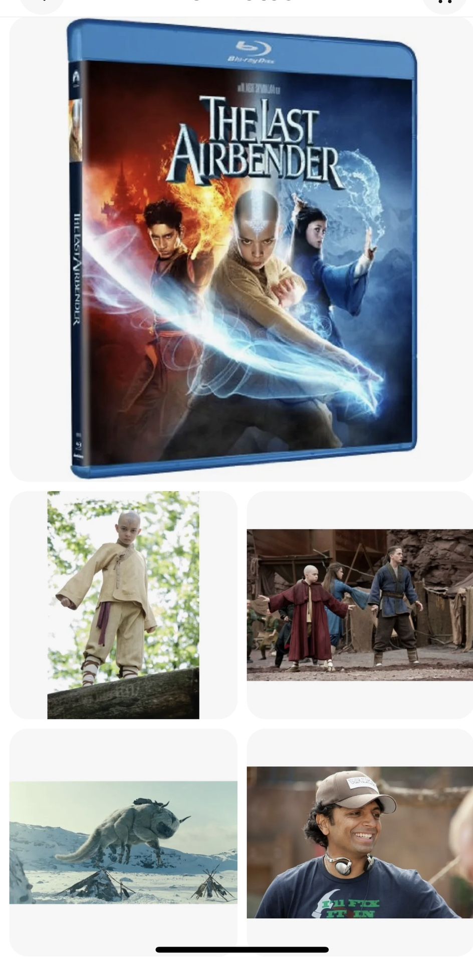 The Last Airbender (Single Disc) [Blu-ray] DVD