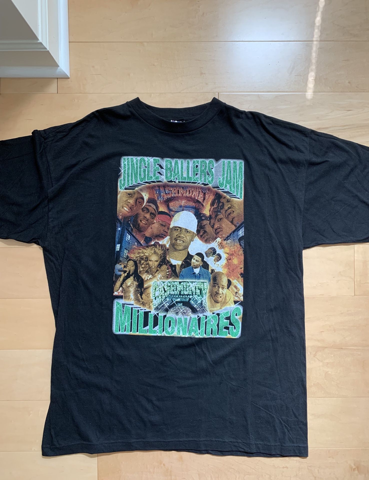Vintage Cash Money Records Tour T-Shirt Lil Wayne Juvenile Hot Boys Nelly Rap Trina Birdman B.G. Turk Lil Kim