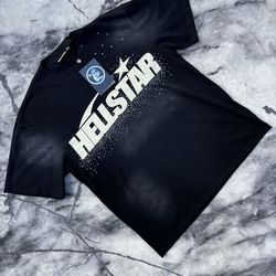 HellStar Rhinestone shirt (M,L)