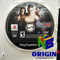 WWE Smackdown Vs. Raw 2010 - Sony Playstation 2 PS2 Tested Authentic