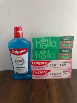 Colgate & Hello Oral Care Bundle