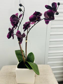 Purple Artificial Orchid