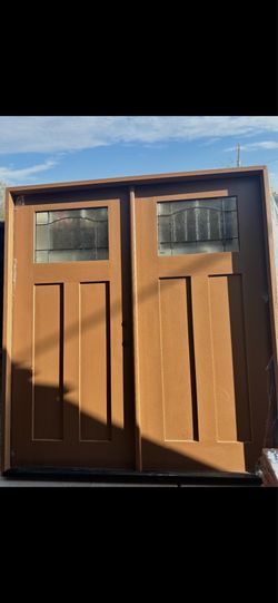 Double doors