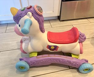 Toddler’s VTech Rock or Ride Grow-With-Me Unicorn