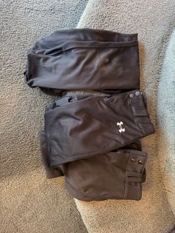 Used Lot of YM black pants - 3 pair