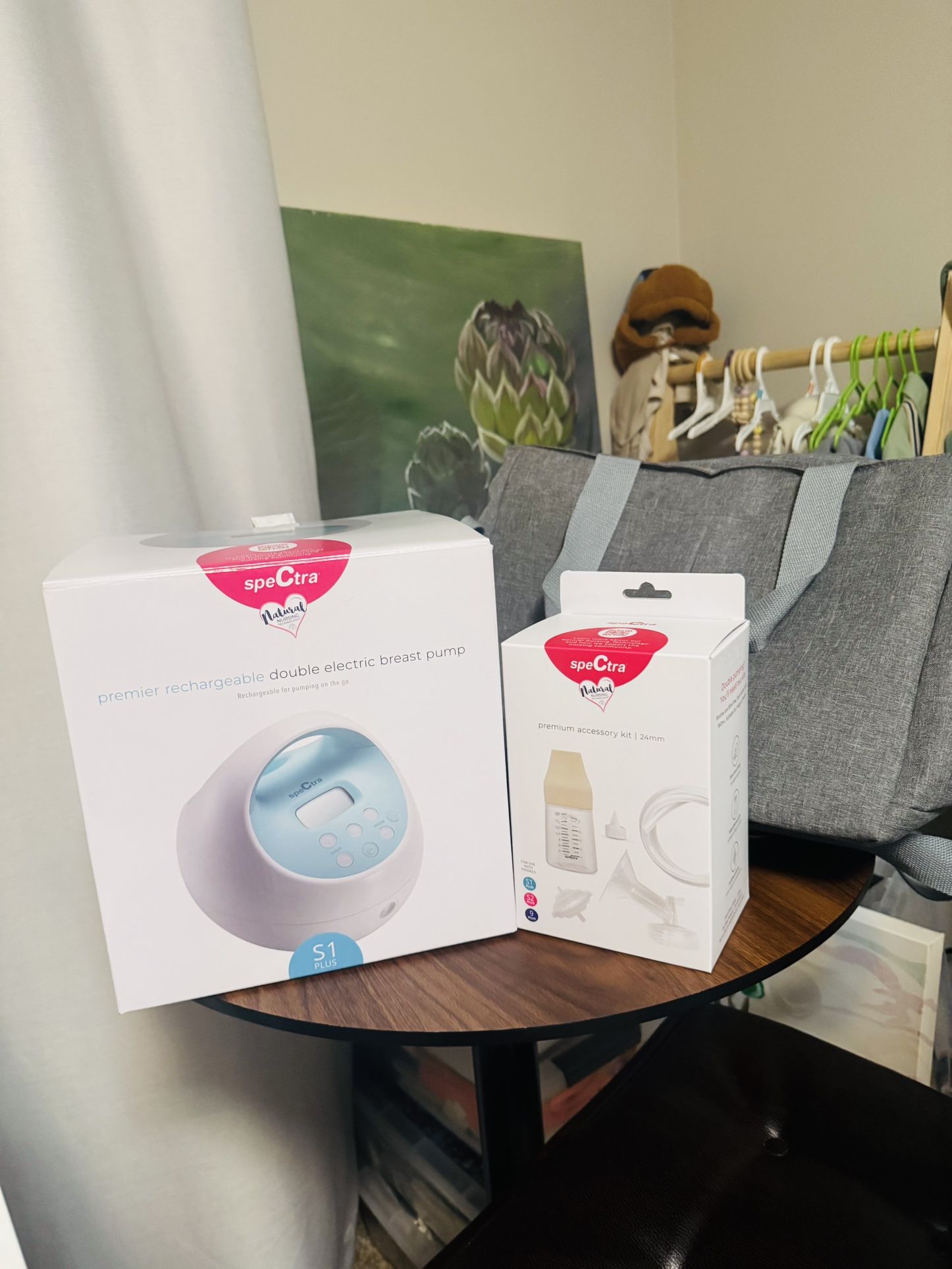 Pump Spectra With A Bag Brand New Set Of Bottles