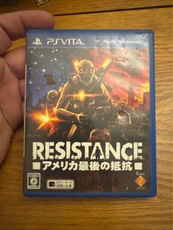 Sony PS Vita RESISTANCE America's Last Stand Game - Japanese Import