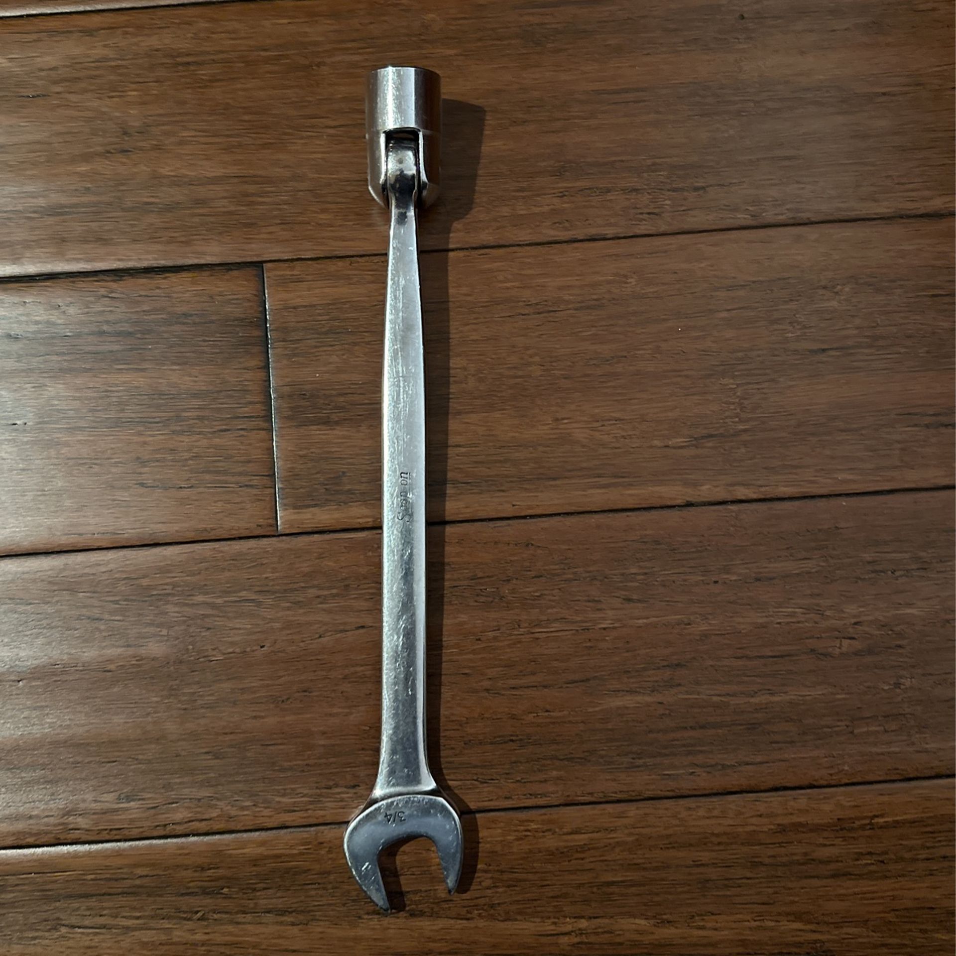 Snap On Tools FHO24 3/4" Flex Head Open End 12 Point Combination Wrench SAE USA