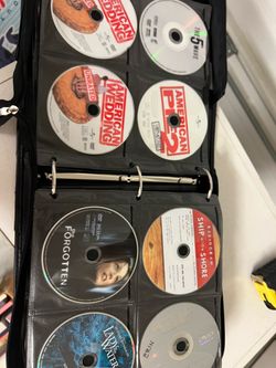 175 DVDs in Travel Case