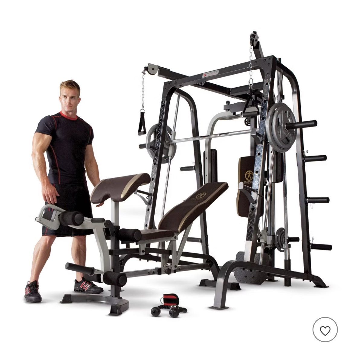 Marcy Smith Cage Workout Machine System PLUS Weights