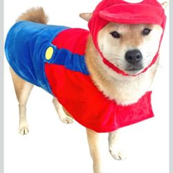 Mario and Luigi Dog Costumes - X Large