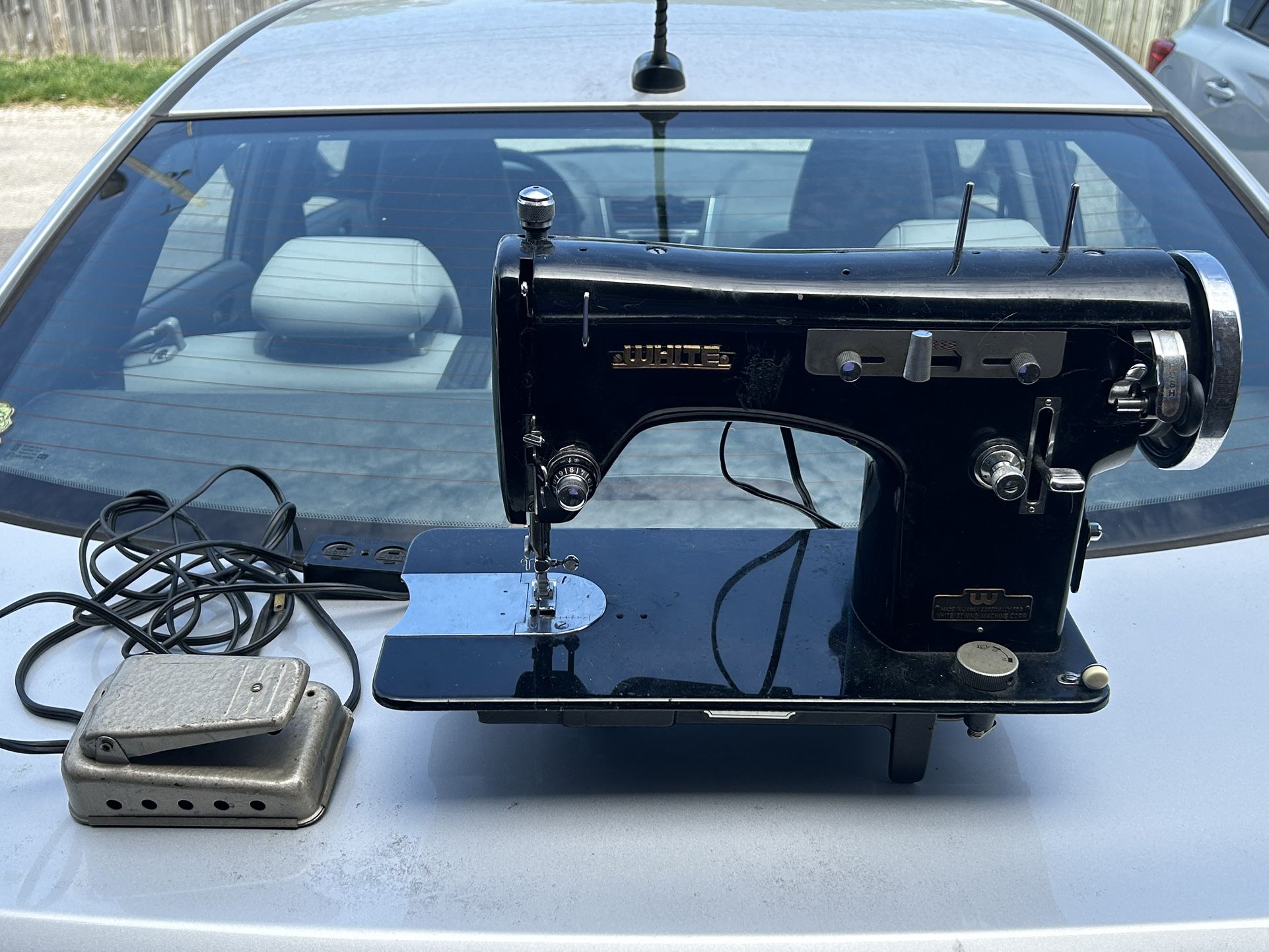 vintage sewing machine