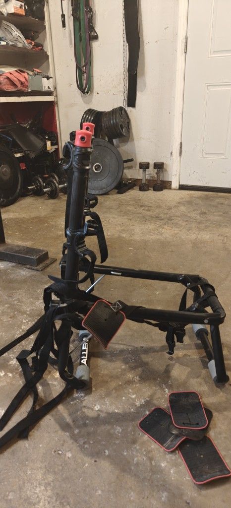 Trunk Mount 3 Bike rack with protective rubber pads