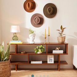 World Market Bookshelf Console Table