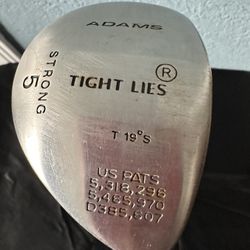 Adams Tight Lies 19° Strong 5 SuperShaft Graphite R/H