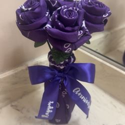 Bandana Roses Purple Raiders Dodgers Bouquets