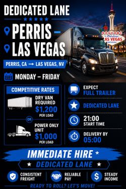 Carriers are needed for 53 power only load