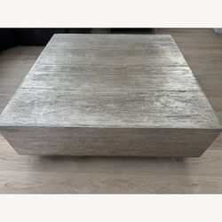 Z Gallerie Timber Coffee Table