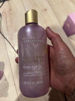 Lavender and Vanilla Bubble Bath