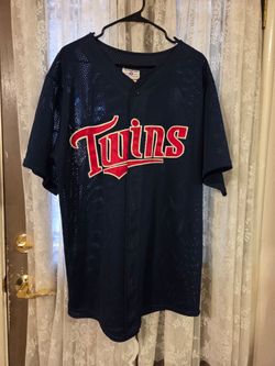 Minnesota Twins Navy Mesh Baseball Jersey