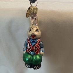 Christopher Radko Easter 1996 Ornament "BILLY BUNNY"