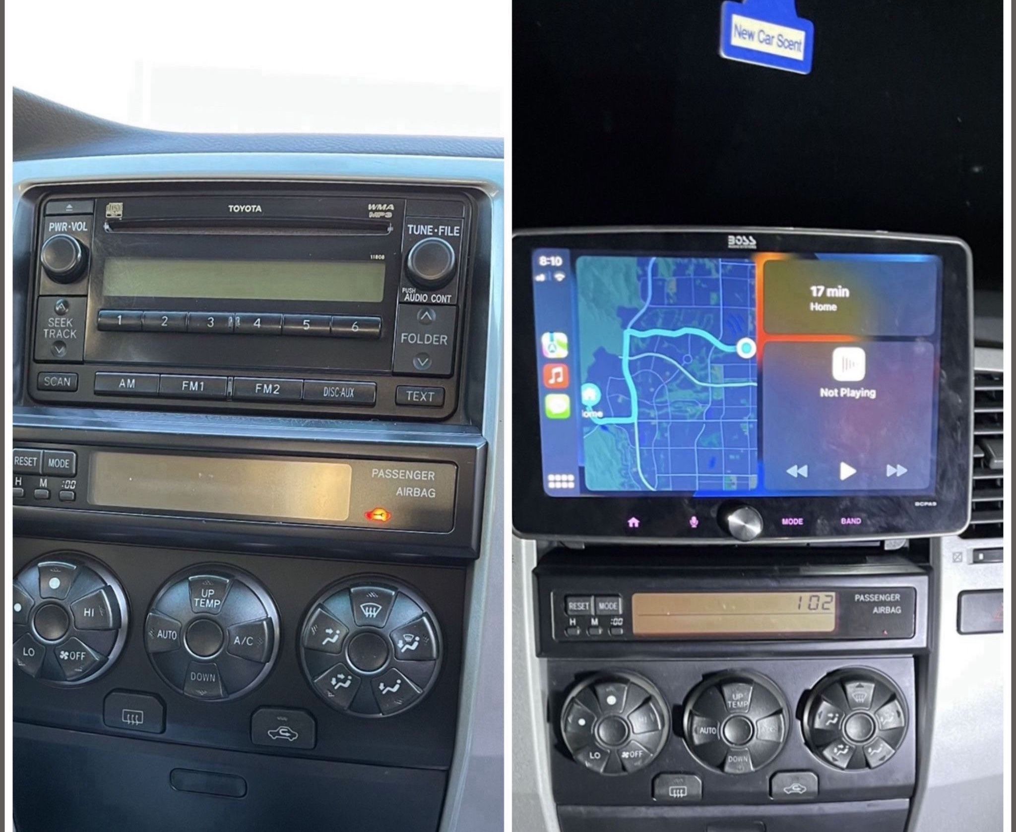 Professional Car Audio Installer Double Din Install Single Din Radio