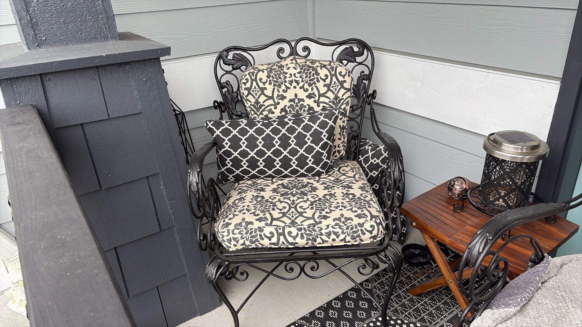 Wrought Iron Chairs With Cushions