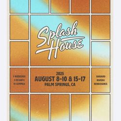 Splash House Weekend 2 Hotel Package Renaissance With 3 Combo Tickets