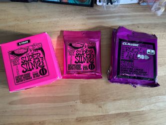 Ernie Ball Guitar Strings $5 Each