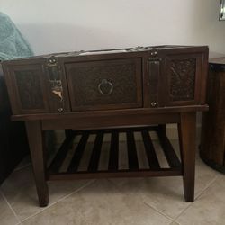 Coffee Table And Matching Side Table