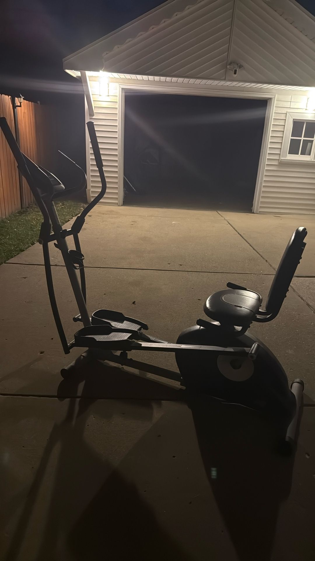 Bike and Elliptical Machine 