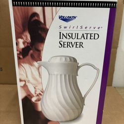 New 64 oz. Insulated Server White