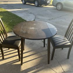 Table And Two Chairs