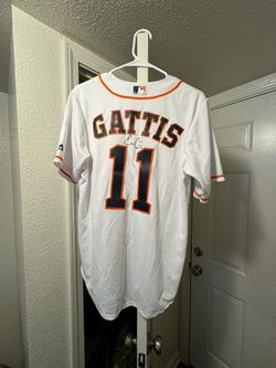 Houston Astros Evan Gattis Signed Jersey