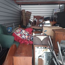 Storage Unit Full Of Furniture And Inventory 