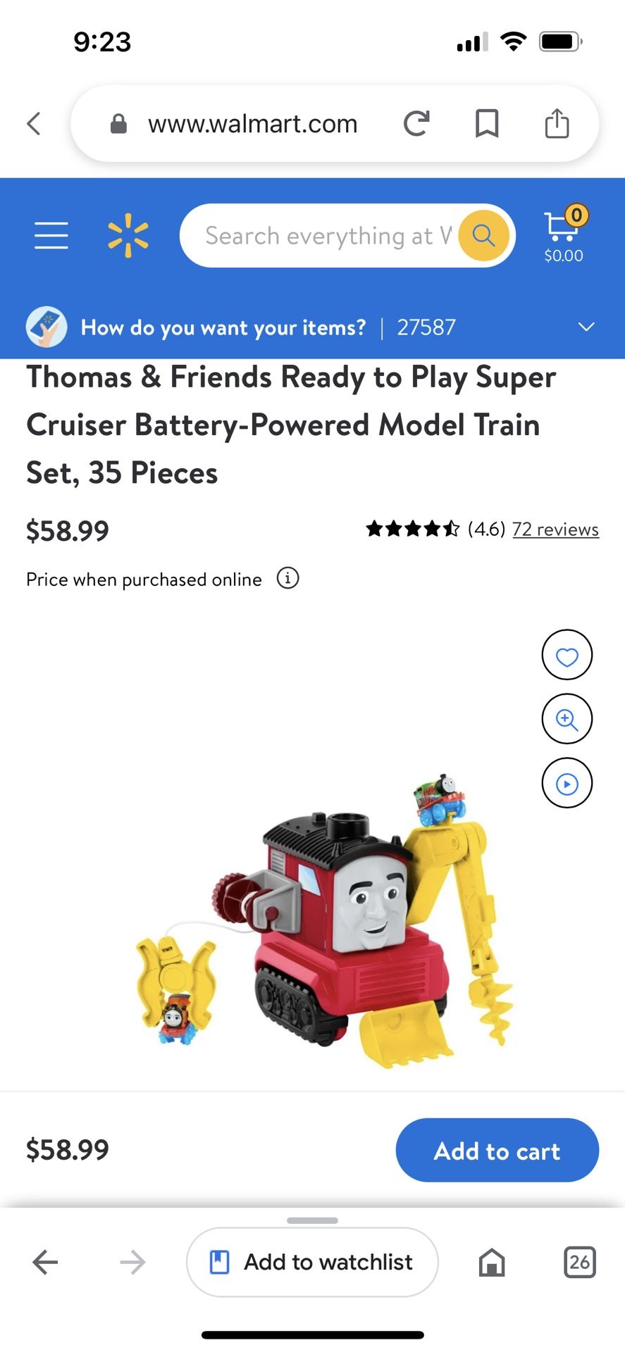 Thomas And friends Ready To play Super Cruiser