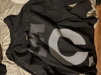 Large Nike FC Longline Bomber Jacket Trench Coat