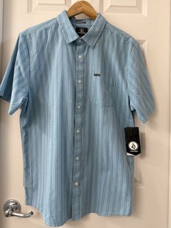 Volcom men’s striped shirts (new) size L