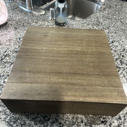 Wood Box Cake Stand/Riser