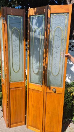 vintage bifold doors